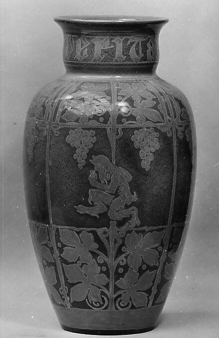 Vase, G. M. Forsyth (British), Pottery 