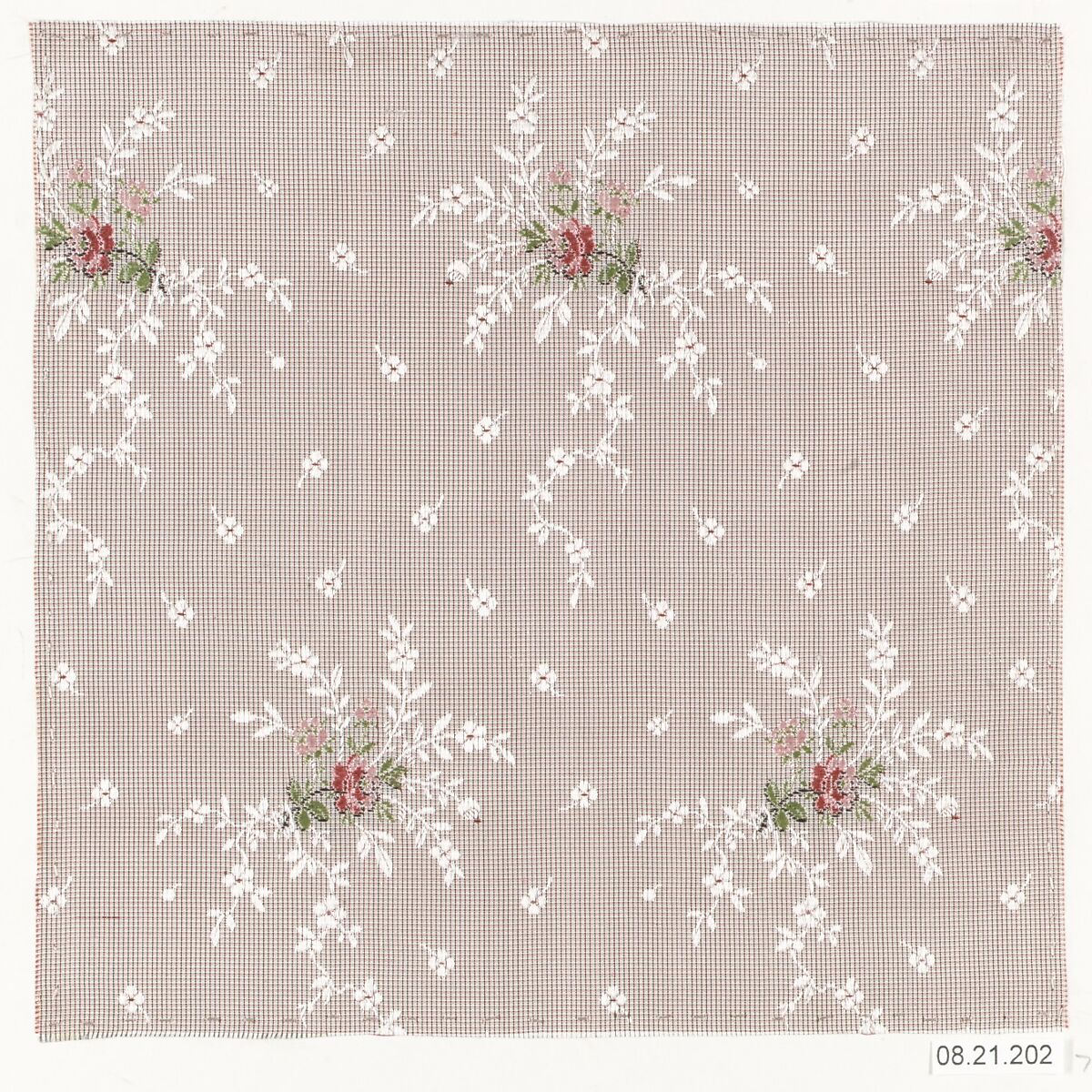 Textile sample, Unknown Designer, Silk 