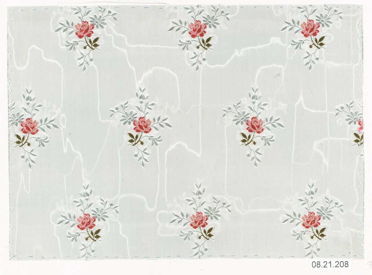Textile sample, Unknown Designer, Silk 