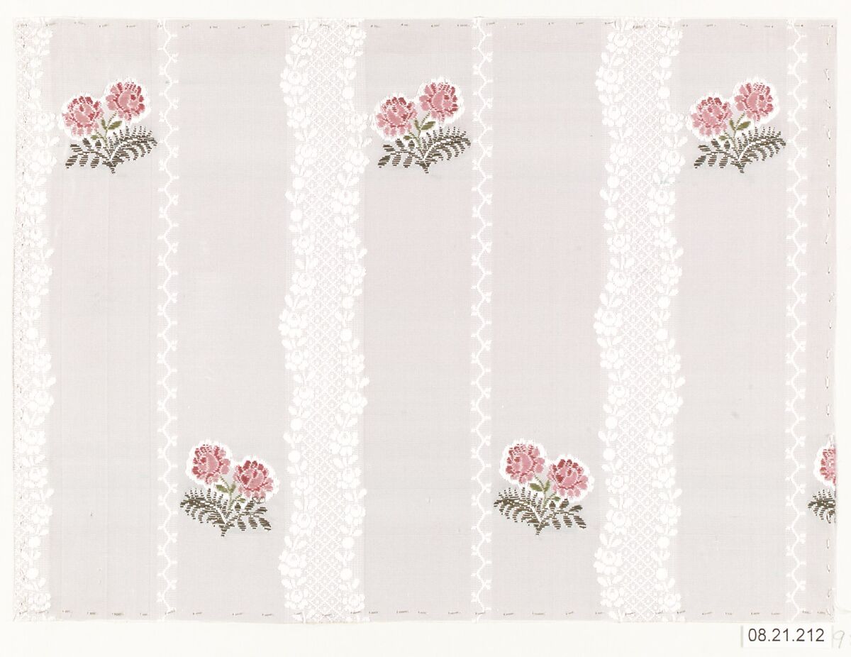 Textile sample, Unknown Designer, Silk 