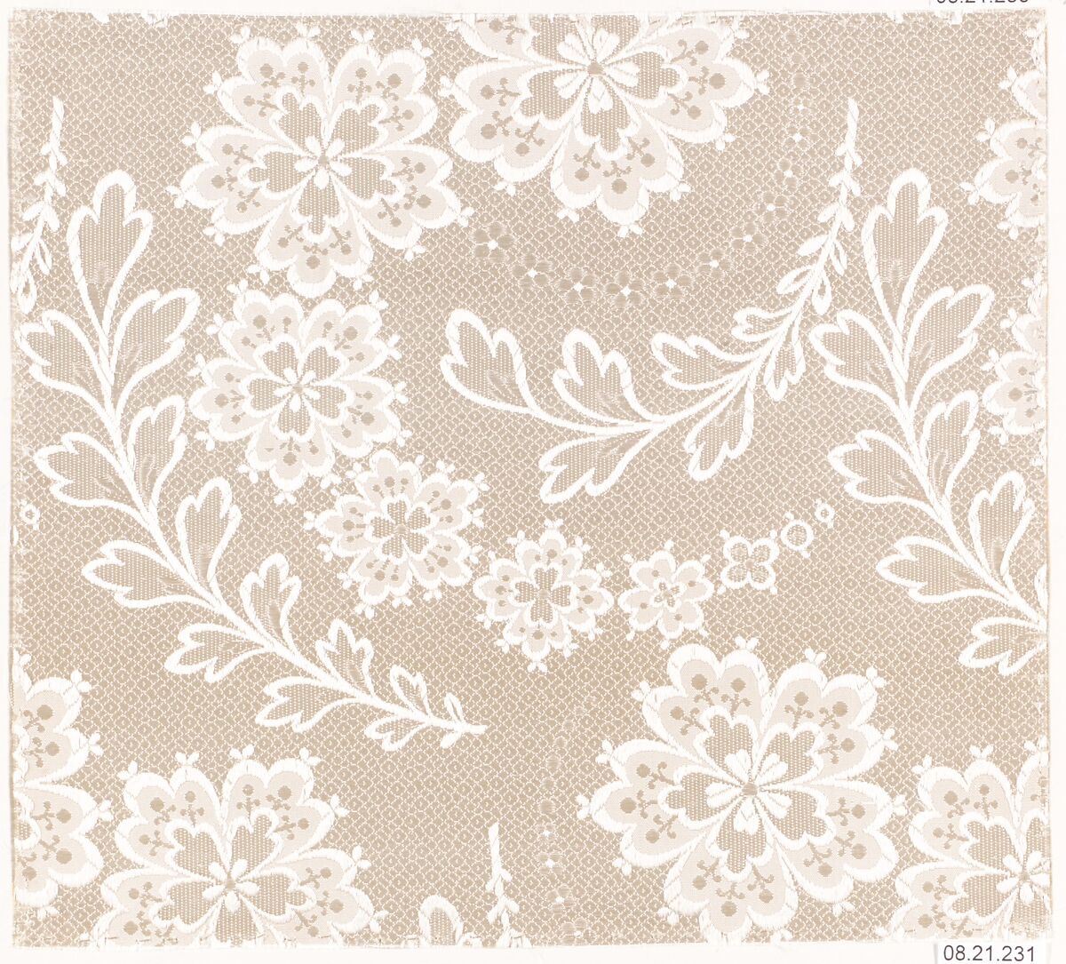 Textile sample, Unknown Designer, Silk 