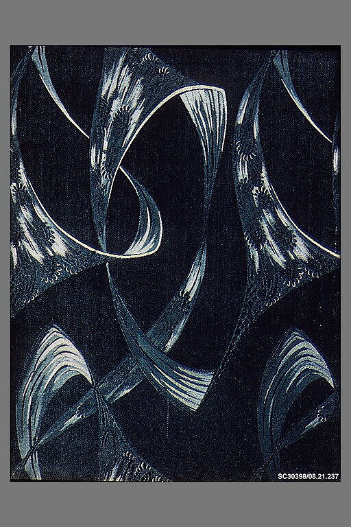 Textile sample, Unknown Designer, Silk 
