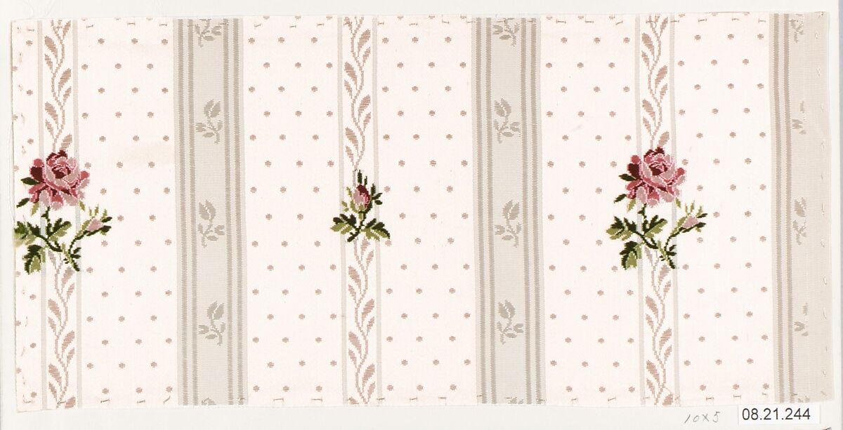Textile sample, Unknown Designer, Silk 