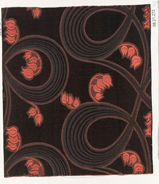 Textile sample, Unknown Designer, Silk 