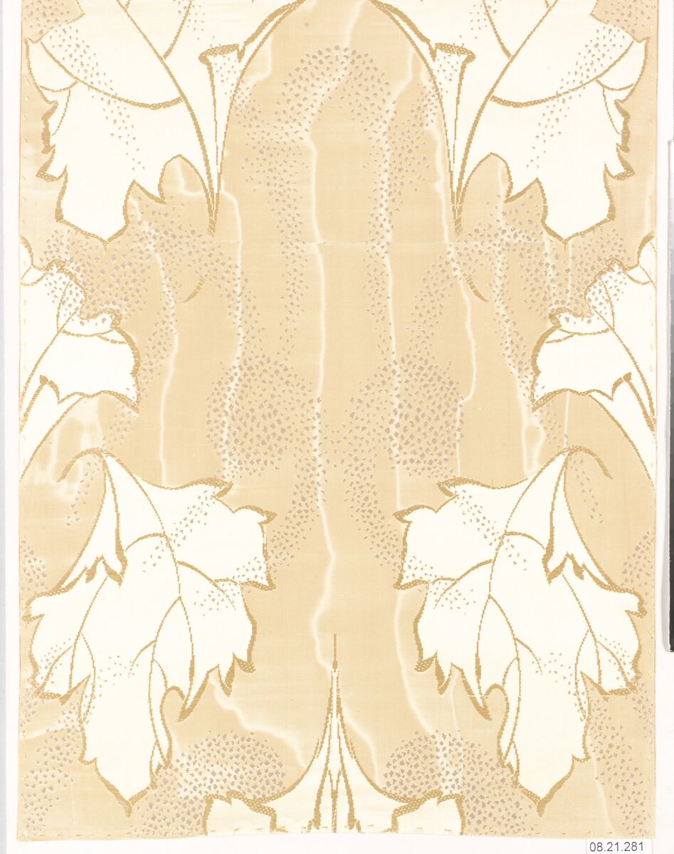 Textile sample, Unknown Designer, Silk 