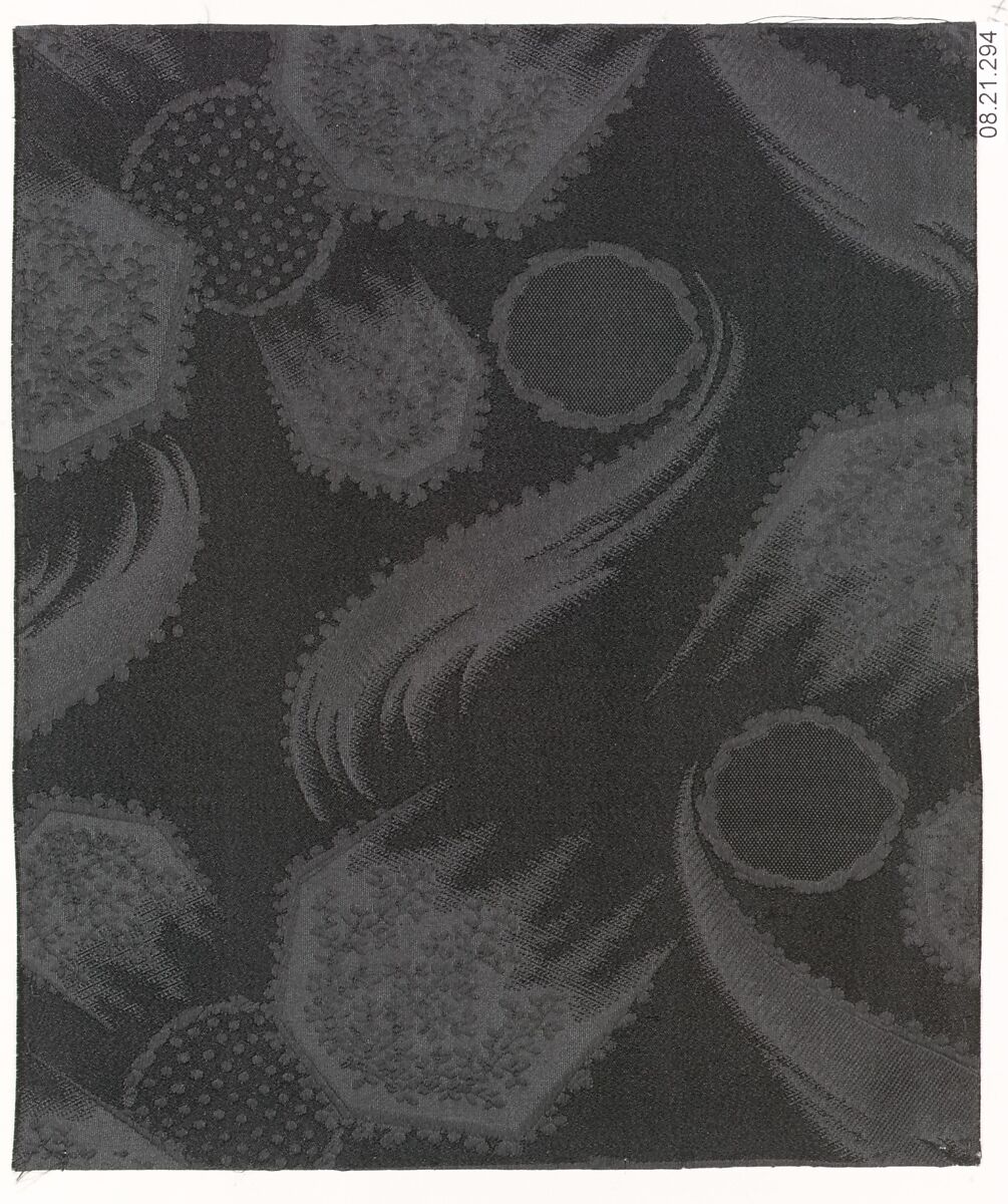 Textile sample, Unknown Designer, Silk 