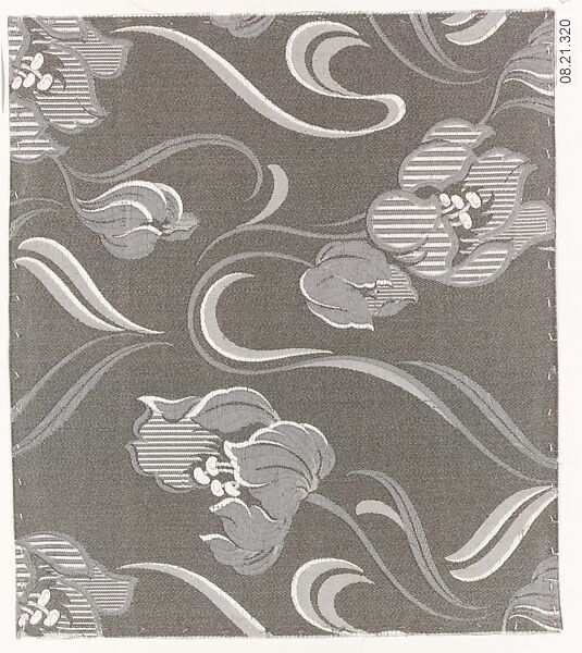 Textile sample, Unknown Designer, Silk 