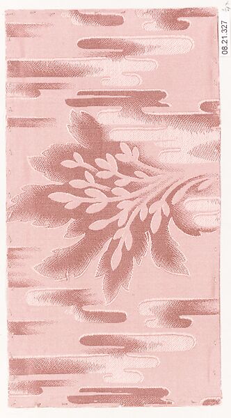 Textile sample, Unknown Designer, Silk 