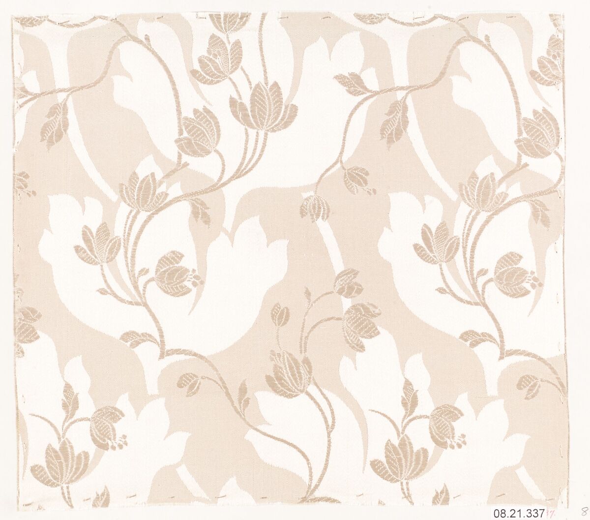 Textile sample, Unknown Designer, Silk 