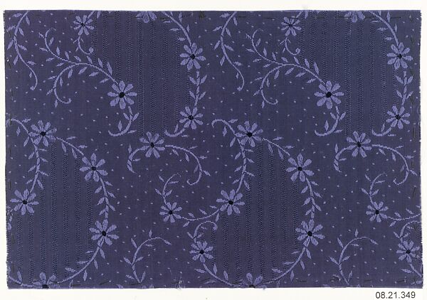 Textile sample, Unknown Designer, Silk 