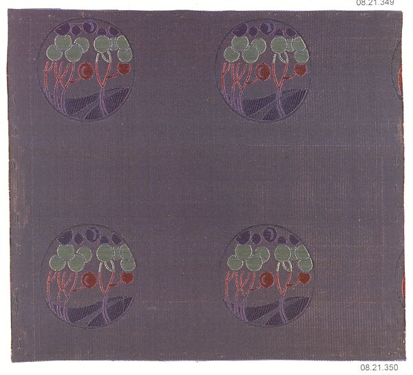 Textile sample, Unknown Designer, Silk 