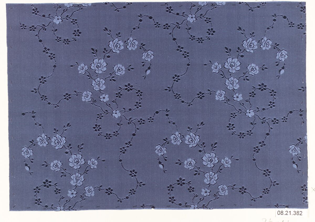 Textile sample, Unknown Designer, Silk 