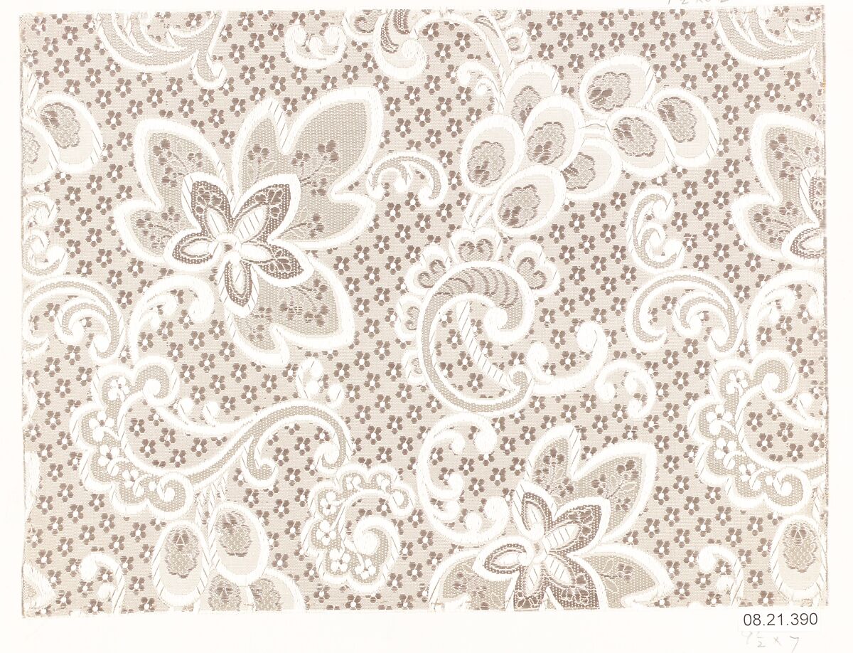 Textile sample, Unknown Designer, Silk 