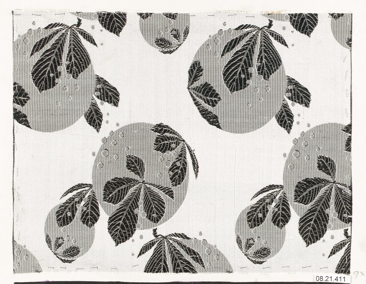Textile sample, Unknown Designer, Silk 