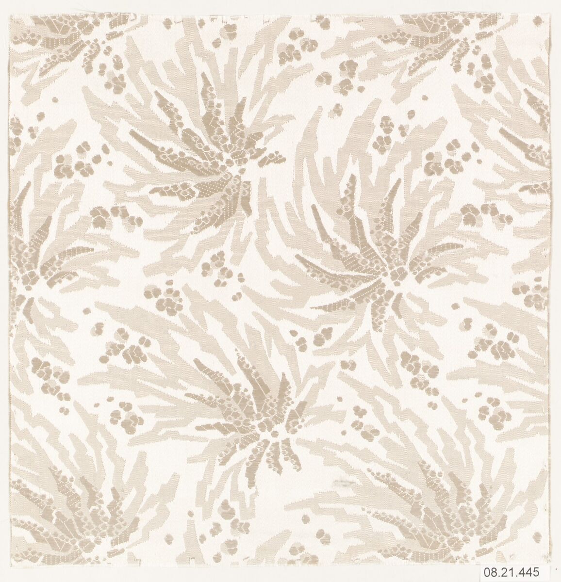 Textile sample, Unknown Designer, Silk 
