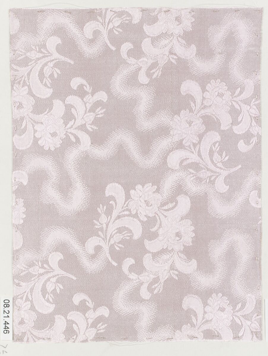 Textile sample, Unknown Designer, Silk 