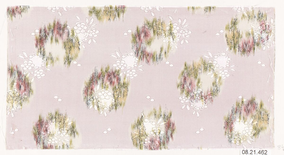Textile sample, Unknown Designer, Silk 