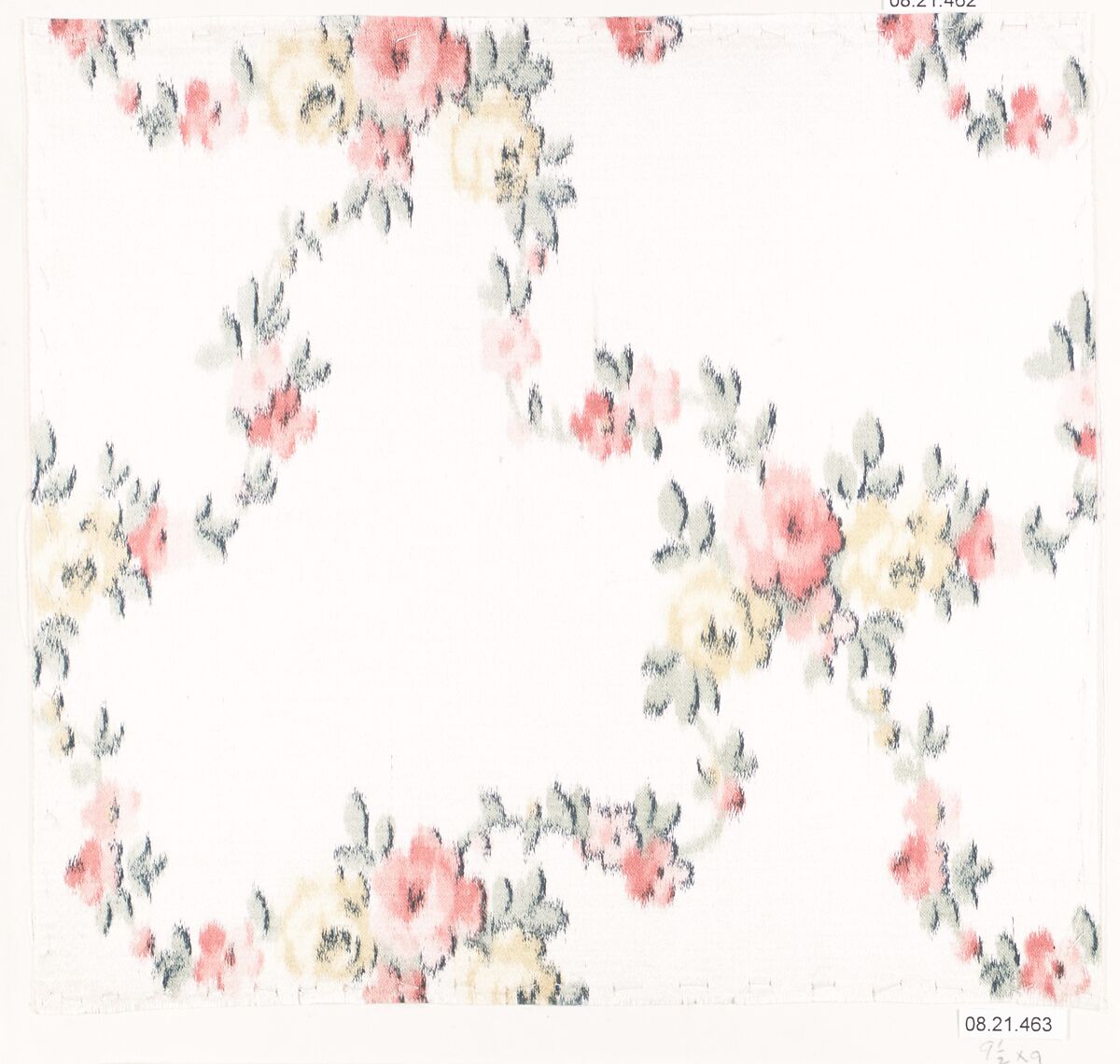 Textile sample, Unknown Designer, Silk 