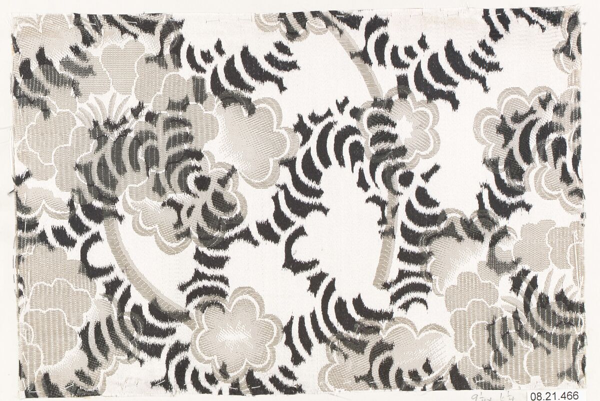 Textile sample, Unknown Designer, Silk 