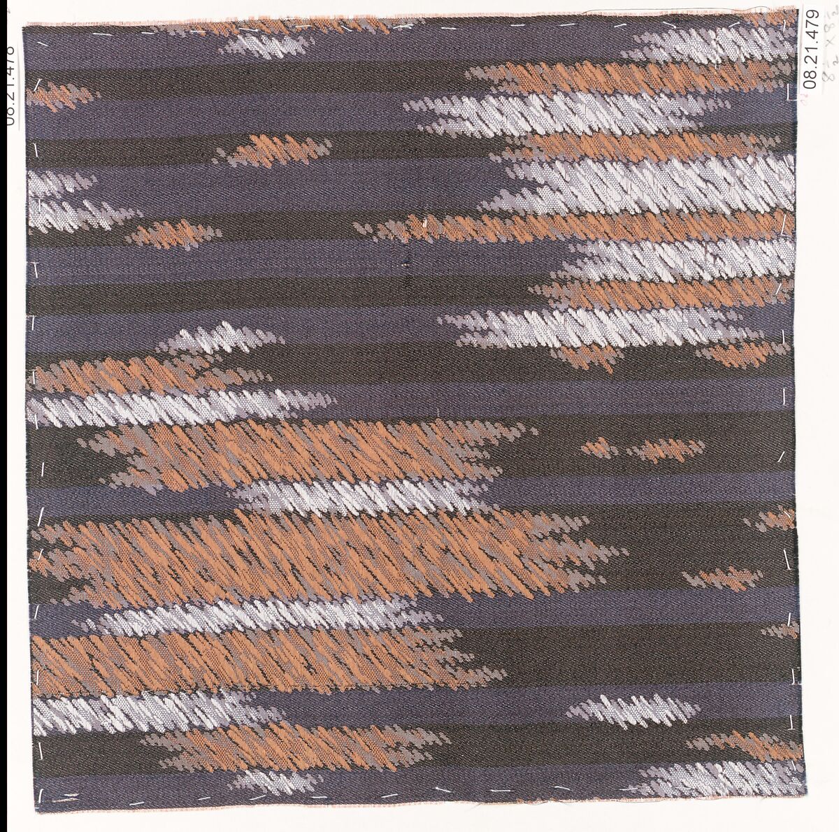Textile sample, Unknown Designer, Silk 