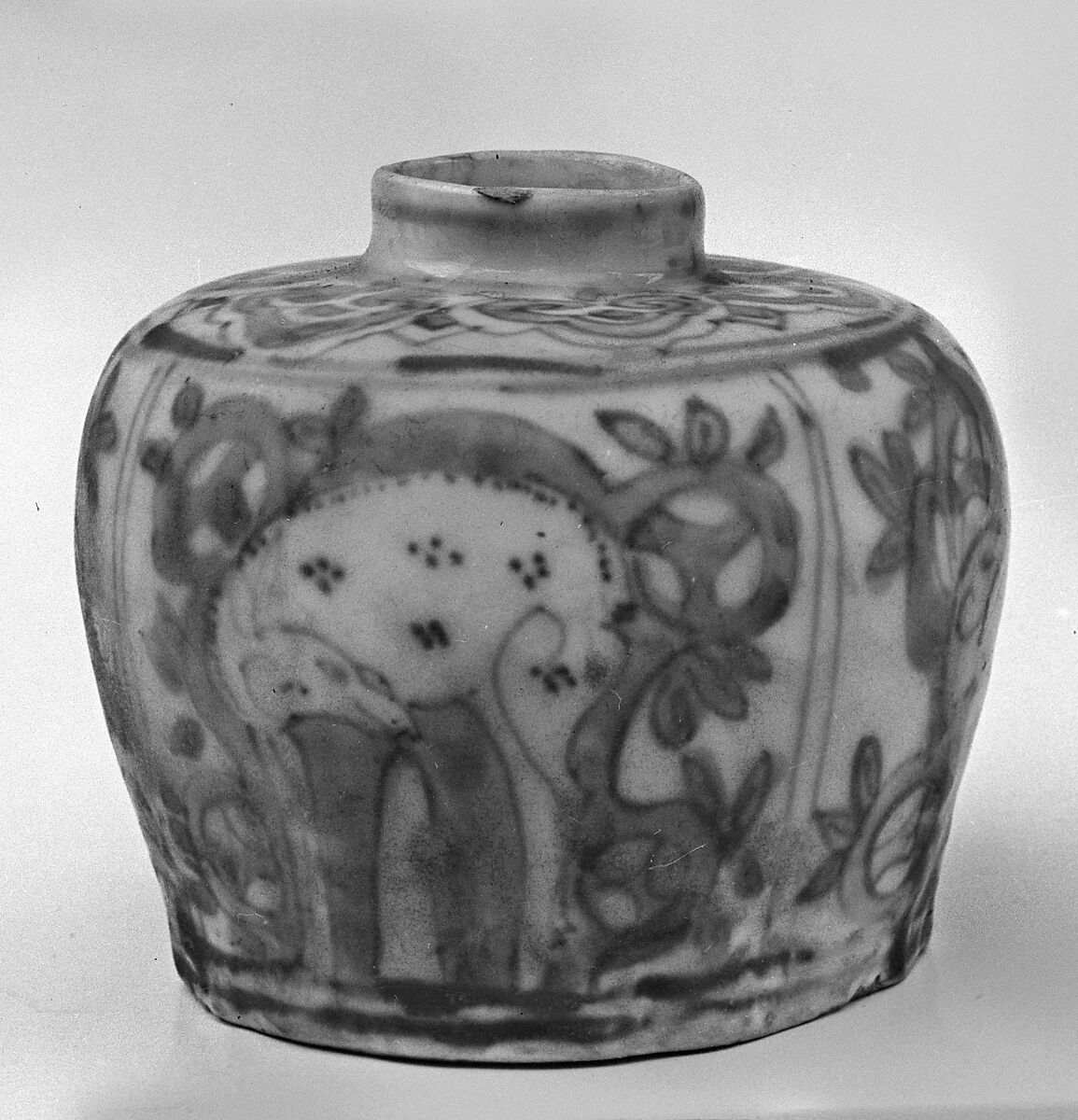 Jar, Porcelain, China 