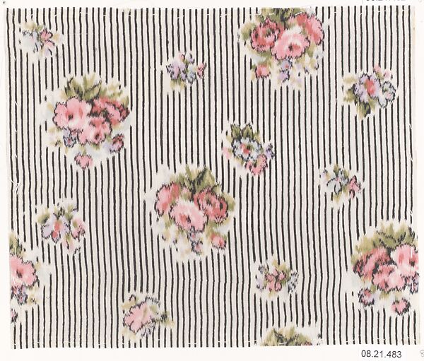 Textile sample, Unknown Designer, Silk 