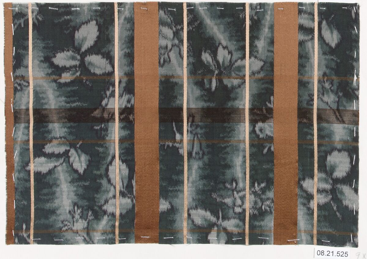 Textile sample, Unknown Designer, Silk 