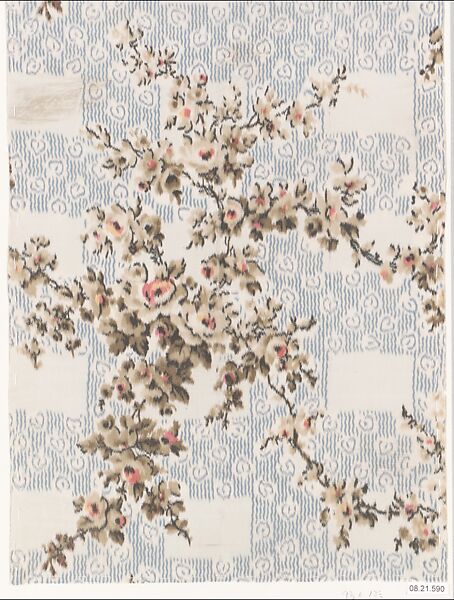 Textile sample, Unknown Designer, Silk 