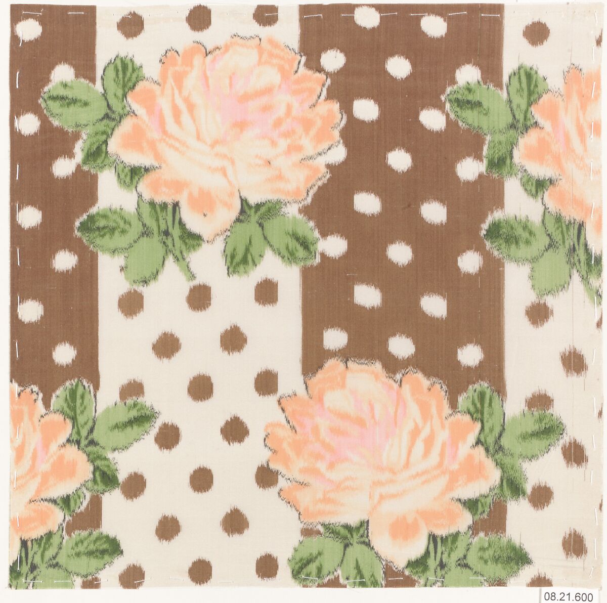 Textile sample, Unknown Designer, Silk 