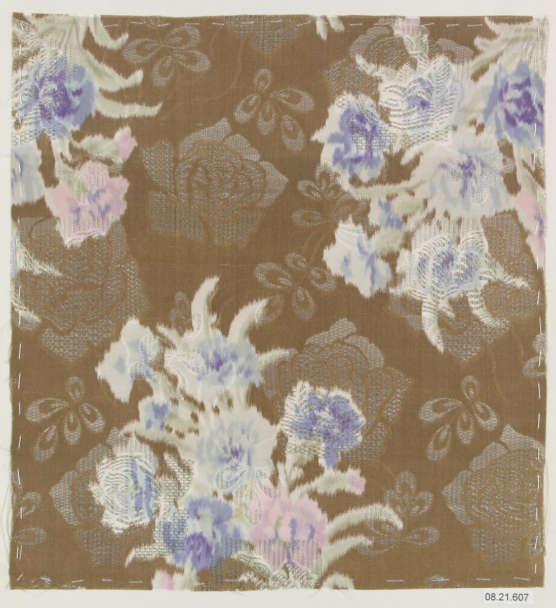 Textile sample, Unknown Designer, Silk 