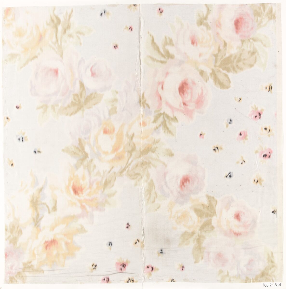Textile sample, Unknown Designer, Silk 