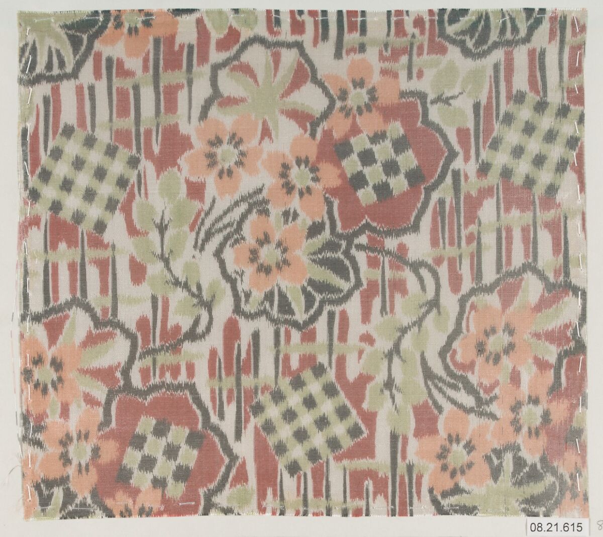 Textile sample, Unknown Designer, Silk 
