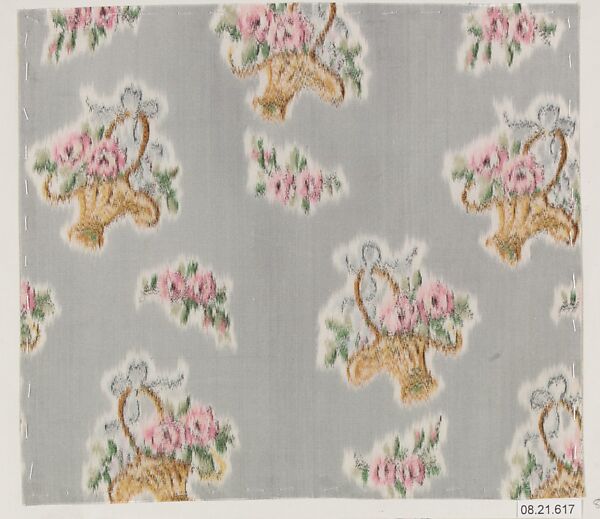 Textile sample, Unknown Designer, Silk 