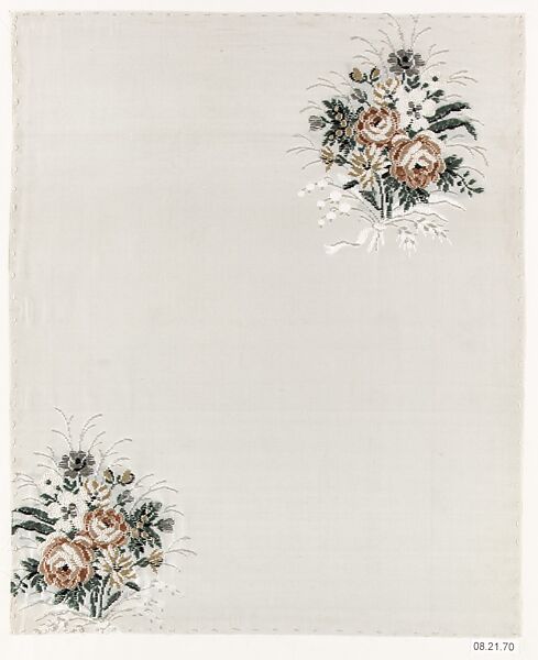 Textile sample, Unknown Designer, Silk 