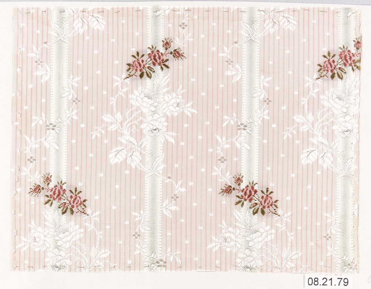 Textile sample, Unknown Designer, Silk