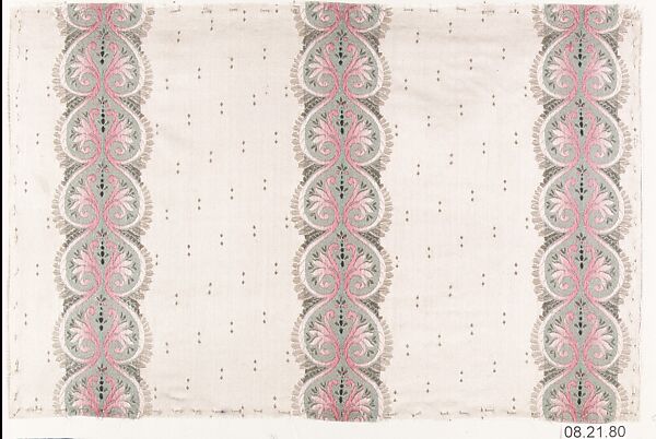 Textile sample, Unknown Designer, Silk 