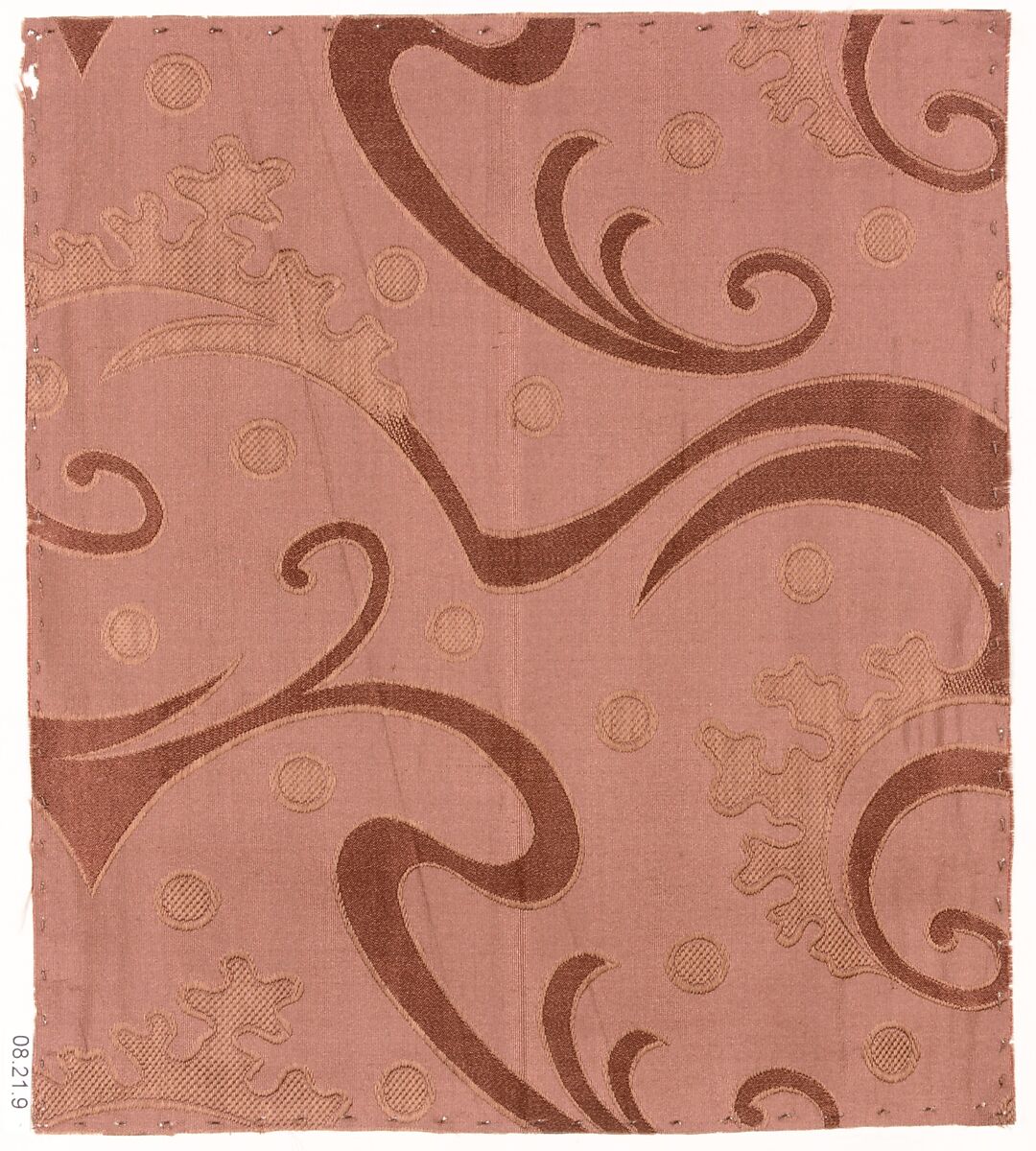 Textile sample, Unknown Designer, Silk 