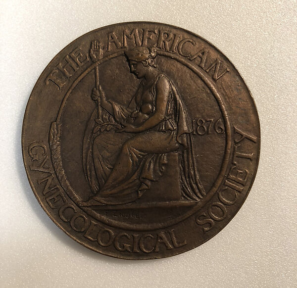 The Centenary of the First Ovariotomy, performed by Dr. Ephraim McDowell, F Ziegler (American), Bronze, cast