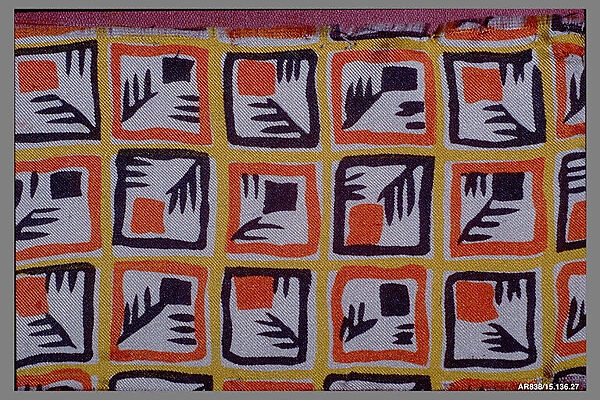 Textile sample, Unknown Designer, Silk, twill 