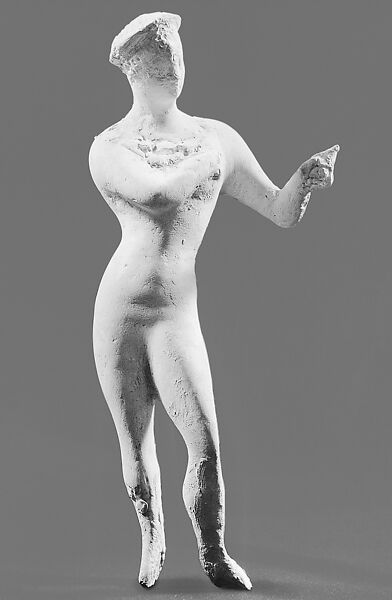 Standing Figure, Elie Nadelman (American (born Poland), Warsaw 1882–1946 Riverdale, New York), Plaster 