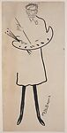 Caricature of Leon Dabo