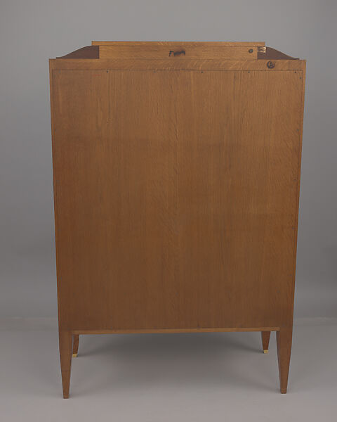 Cabinet, Emile-Jacques Ruhlmann (French, Paris 1879–1933 Paris), Amboyna, oak, and ivory