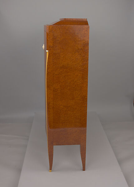 Cabinet, Emile-Jacques Ruhlmann (French, Paris 1879–1933 Paris), Amboyna, oak, and ivory