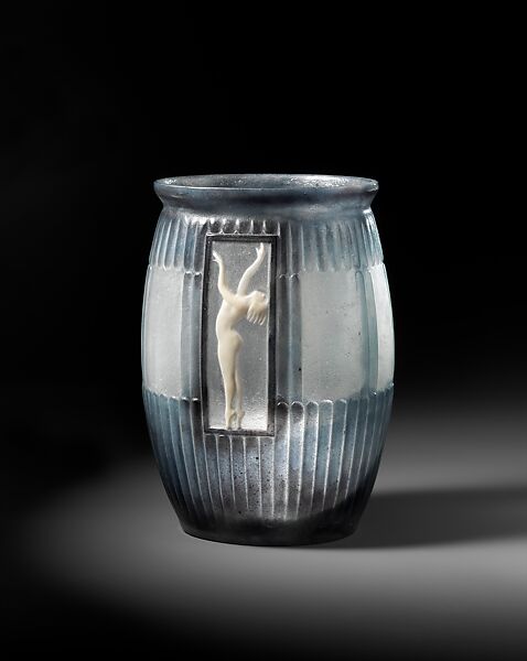 "Eurythmics" Vase, Gabriel Argy-Rousseau (French, Meslay-le-Vidame 1885–1953 Paris), Glass 