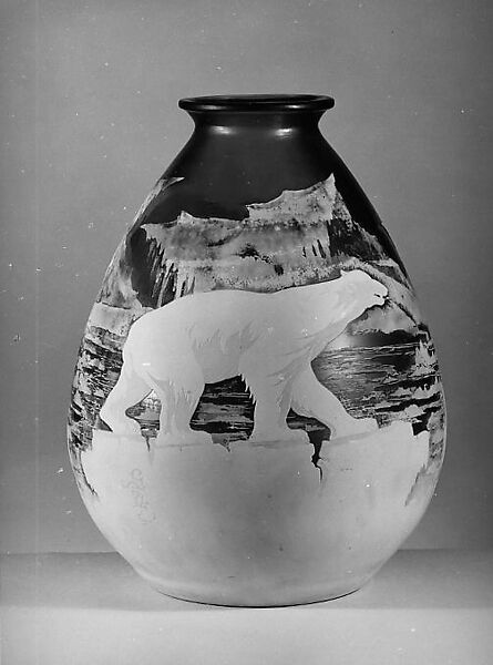 Vase, Unknown Designer, Glass 