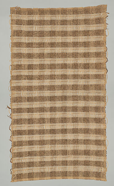 Textile sample, Anni Albers (American (born Germany), Berlin 1899–1994 Orange, Connecticut), Horsehair, jute, cellophane, cotton 