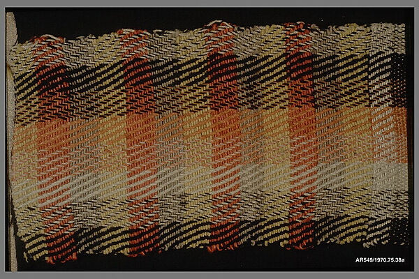 Textile sample, Anni Albers (American (born Germany), Berlin 1899–1994 Orange, Connecticut), Jute, linen and synthetic 