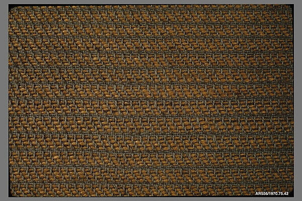 Textile sample, Anni Albers (American (born Germany), Berlin 1899–1994 Orange, Connecticut), Linen and cotton 