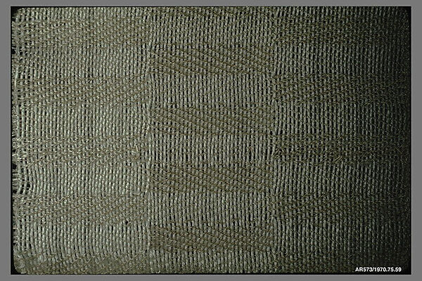 Textile sample, Anni Albers (American (born Germany), Berlin 1899–1994 Orange, Connecticut), Fibreglass 