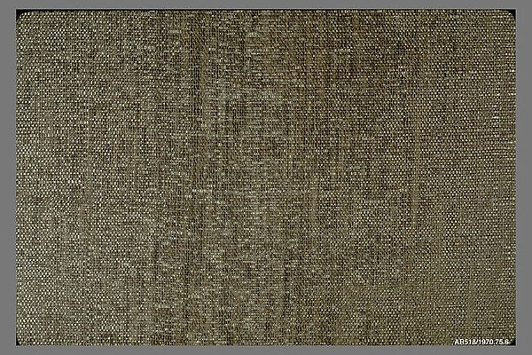 Textile sample, Anni Albers (American (born Germany), Berlin 1899–1994 Orange, Connecticut), Linen, cellophane 